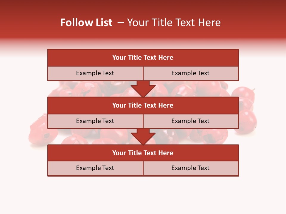 Cook Healthy Poivre Rouge PowerPoint Template