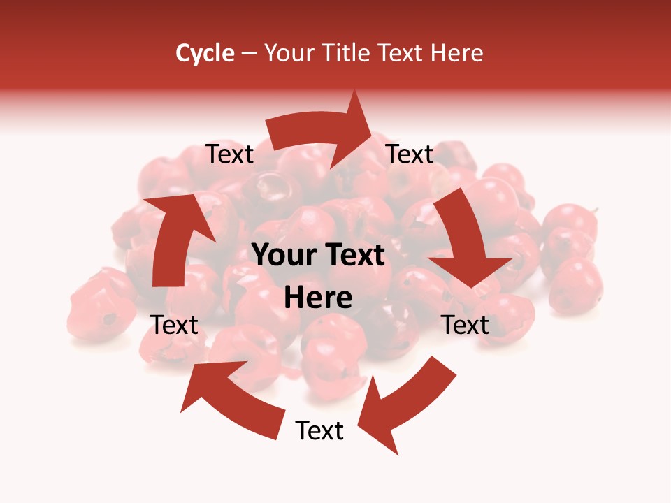 Cook Healthy Poivre Rouge PowerPoint Template