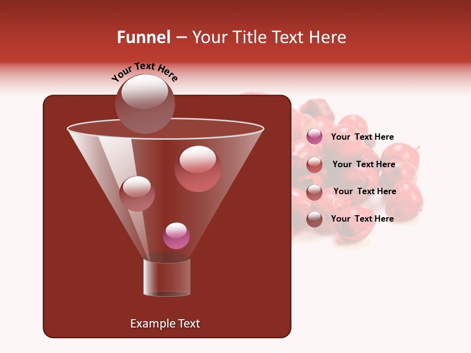 Cook Healthy Poivre Rouge PowerPoint Template