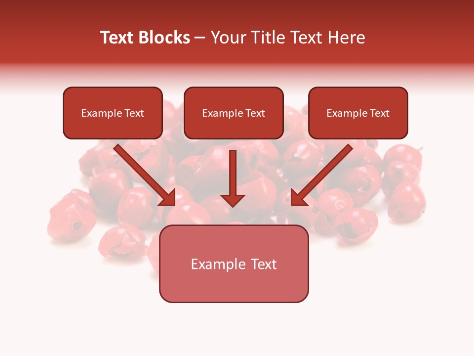 Cook Healthy Poivre Rouge PowerPoint Template