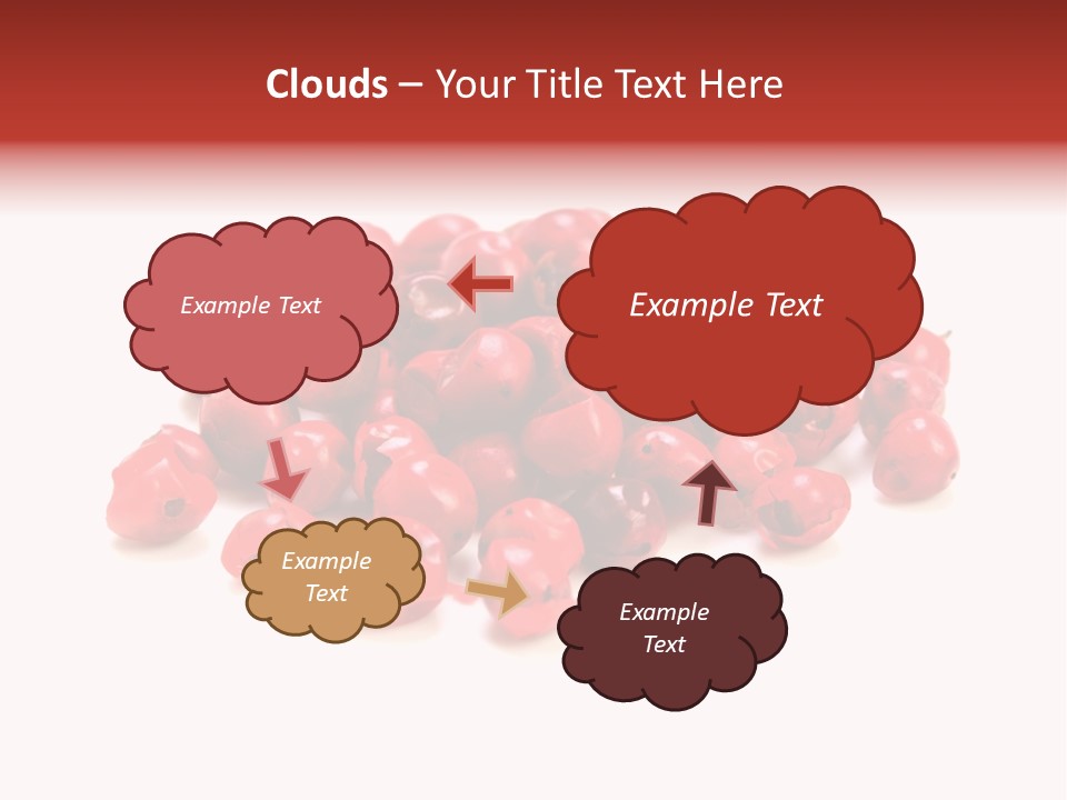 Cook Healthy Poivre Rouge PowerPoint Template