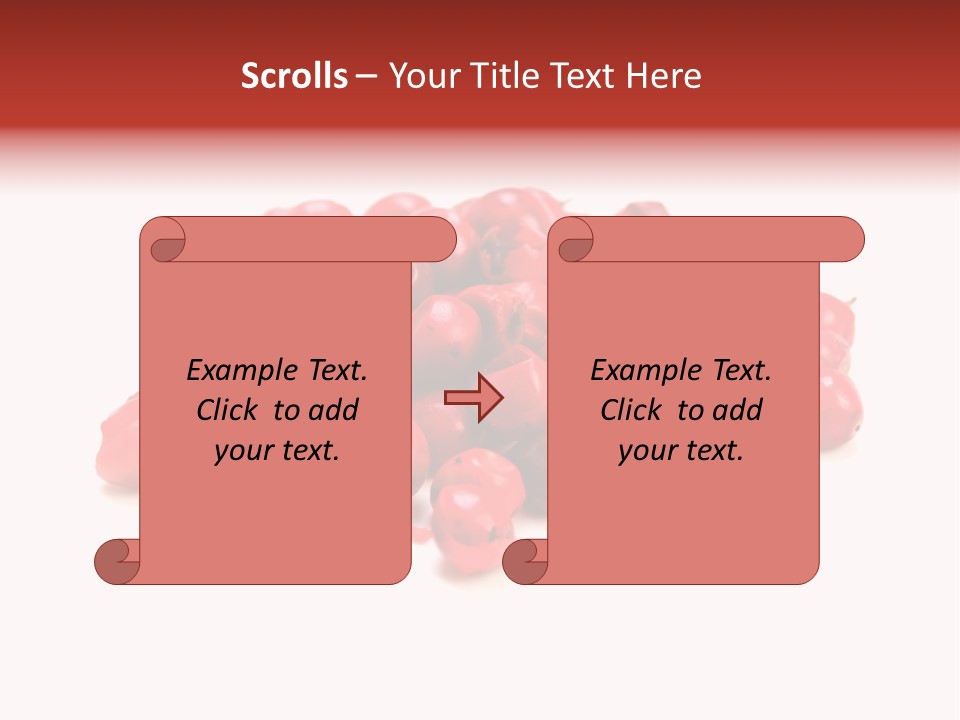 Cook Healthy Poivre Rouge PowerPoint Template