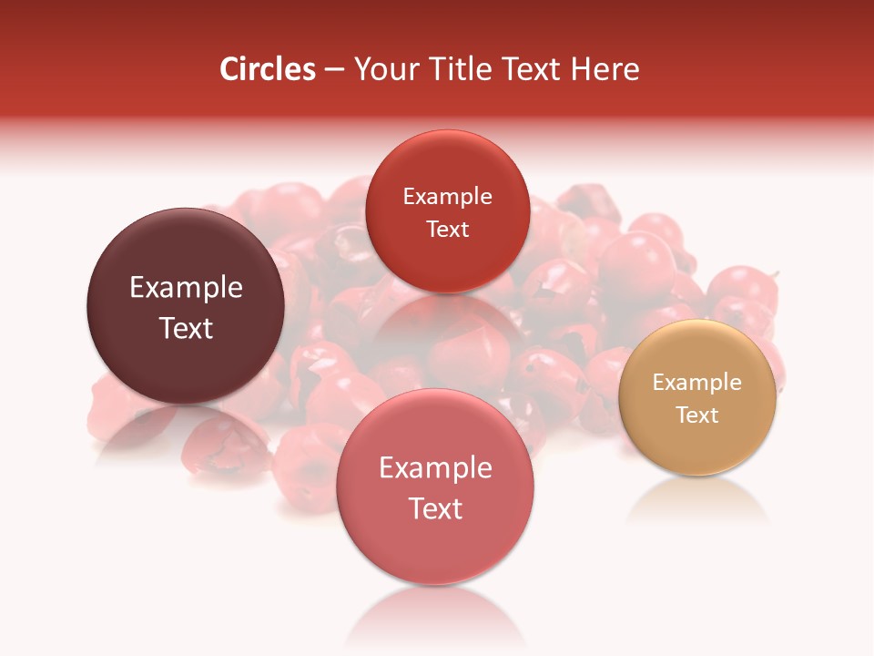 Cook Healthy Poivre Rouge PowerPoint Template