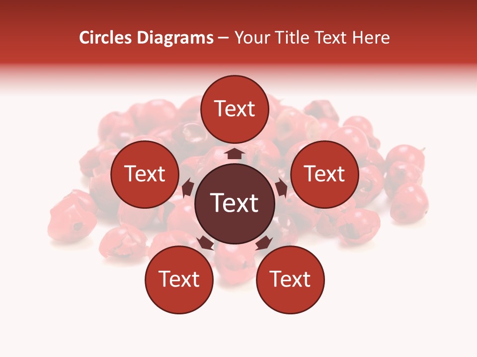 Cook Healthy Poivre Rouge PowerPoint Template