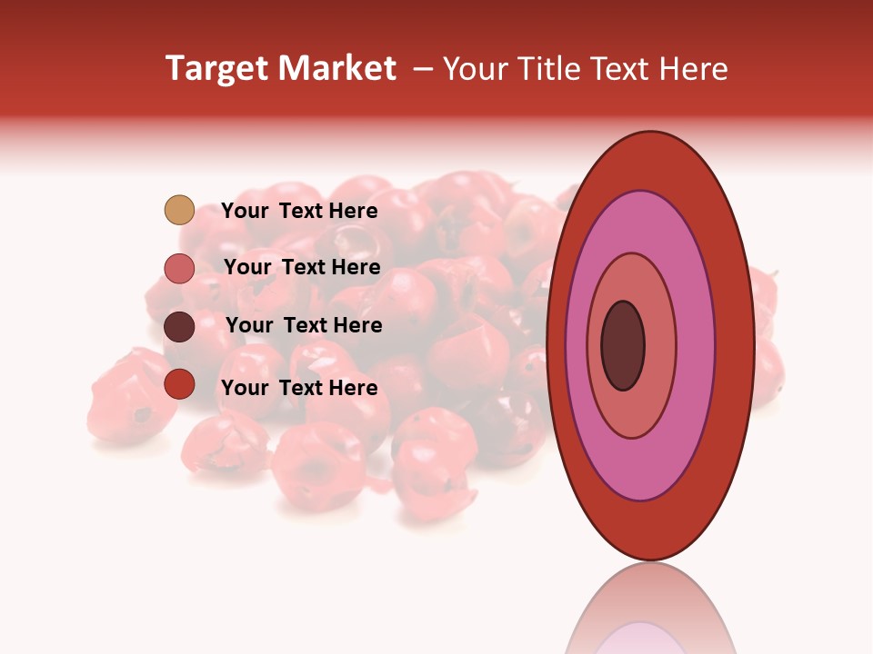 Cook Healthy Poivre Rouge PowerPoint Template