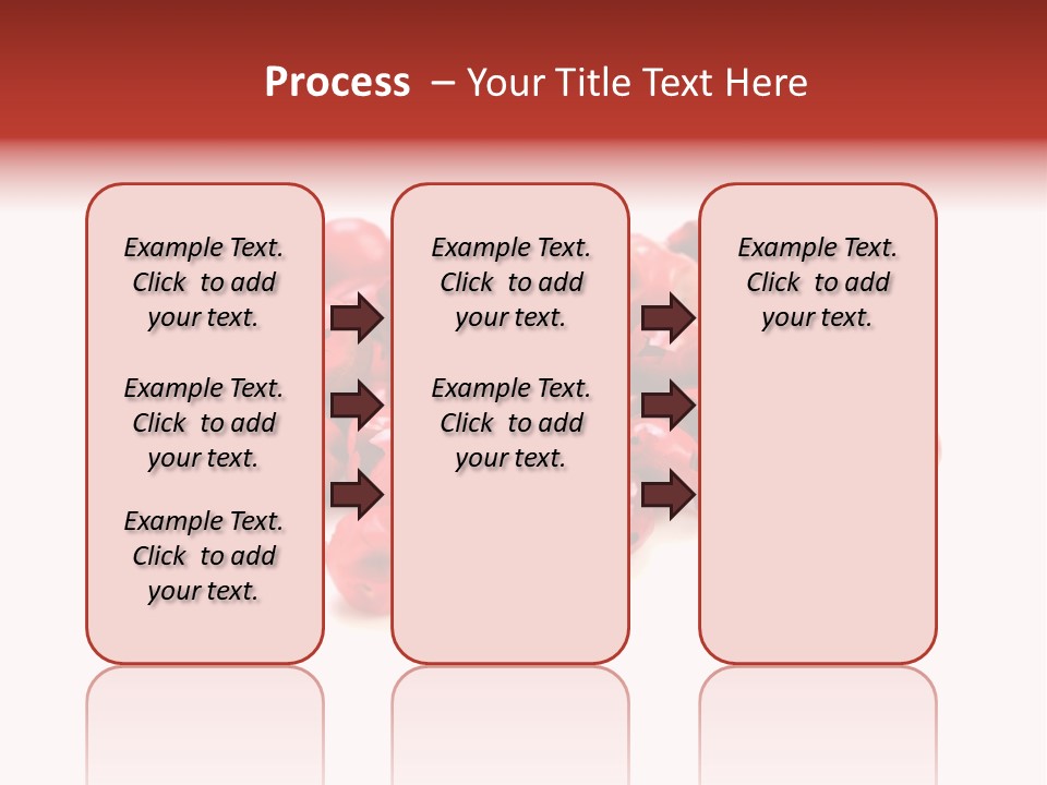 Cook Healthy Poivre Rouge PowerPoint Template