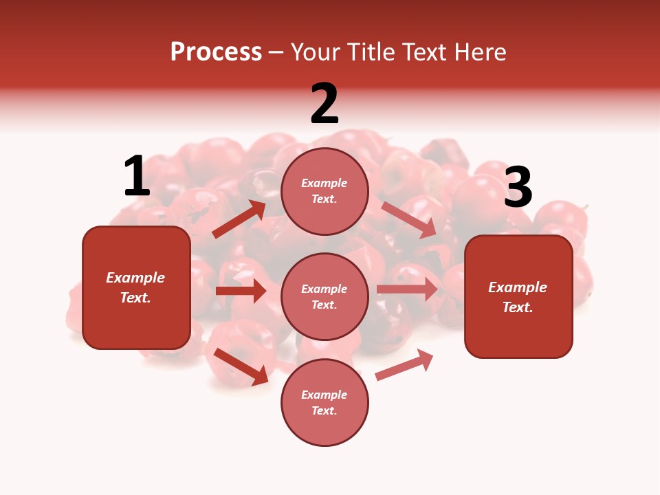 Cook Healthy Poivre Rouge PowerPoint Template