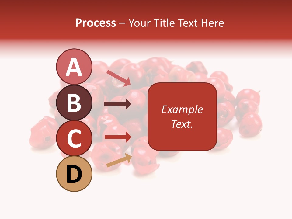 Cook Healthy Poivre Rouge PowerPoint Template