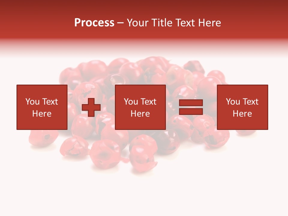 Cook Healthy Poivre Rouge PowerPoint Template