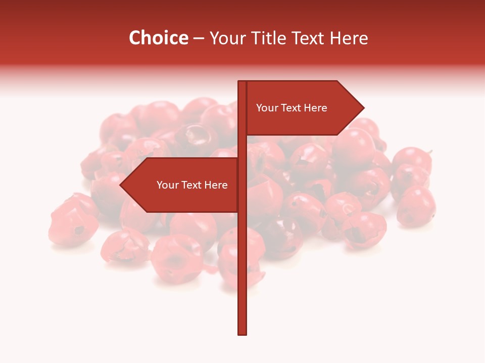 Cook Healthy Poivre Rouge PowerPoint Template