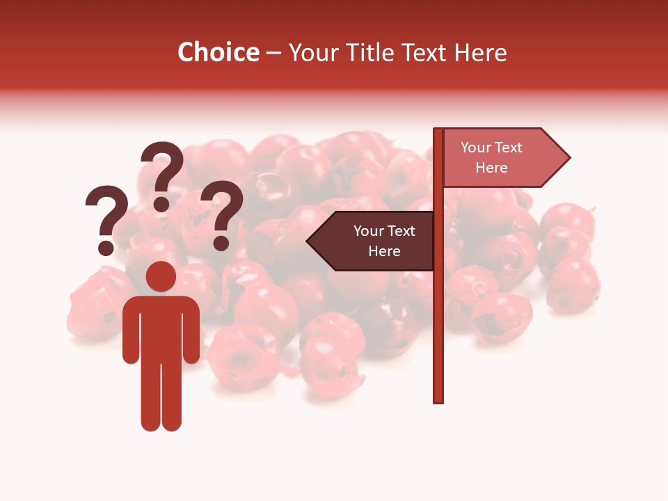 Cook Healthy Poivre Rouge PowerPoint Template