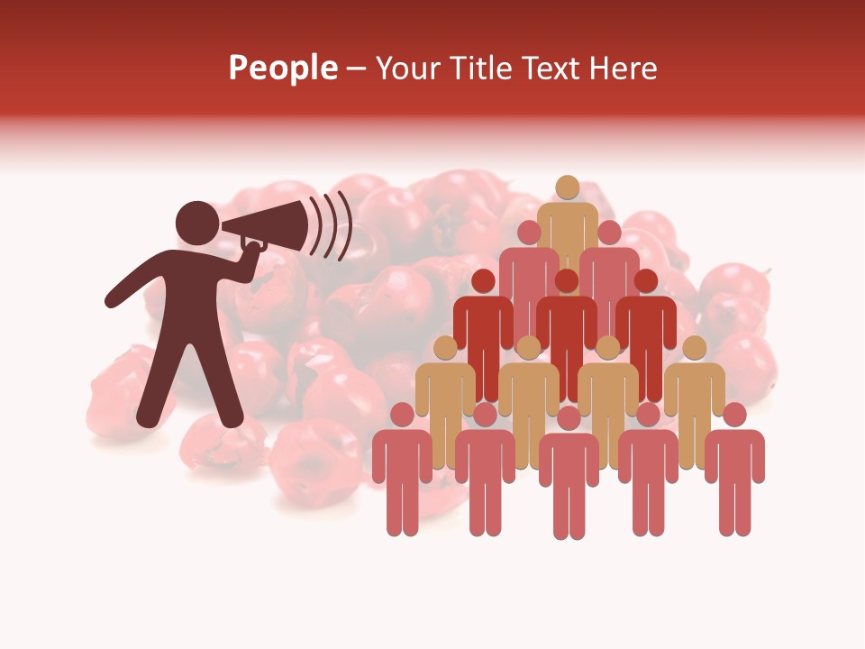 Cook Healthy Poivre Rouge PowerPoint Template