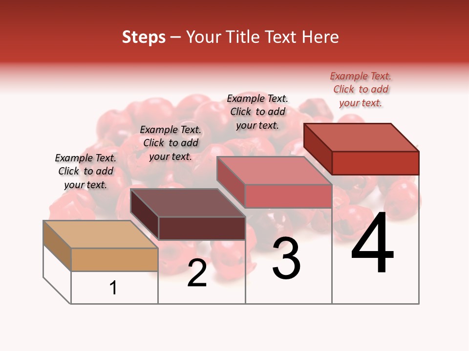 Cook Healthy Poivre Rouge PowerPoint Template