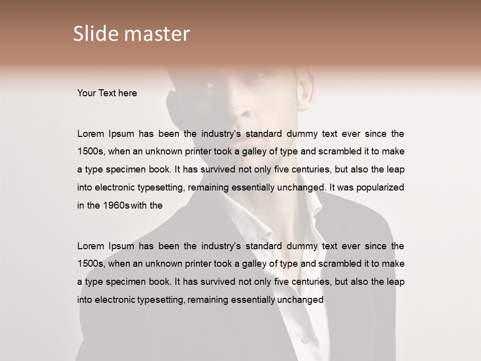 Adult Lifestyle Individuality PowerPoint Template