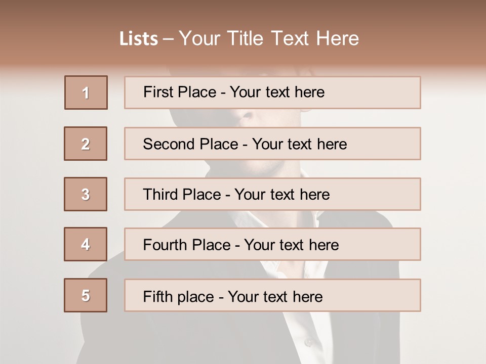 Adult Lifestyle Individuality PowerPoint Template