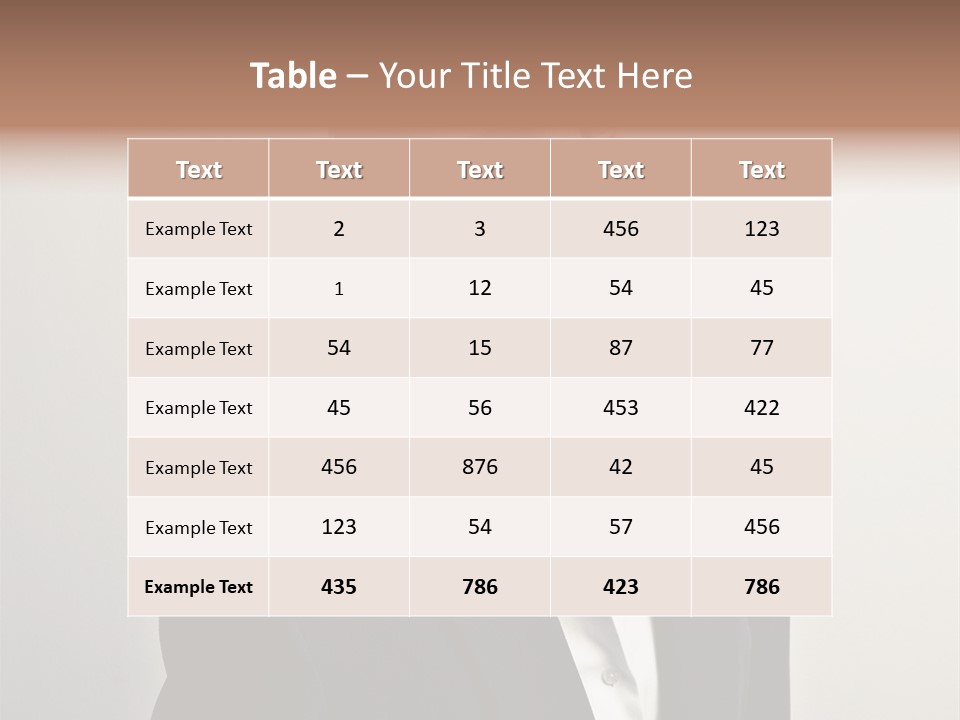 Adult Lifestyle Individuality PowerPoint Template