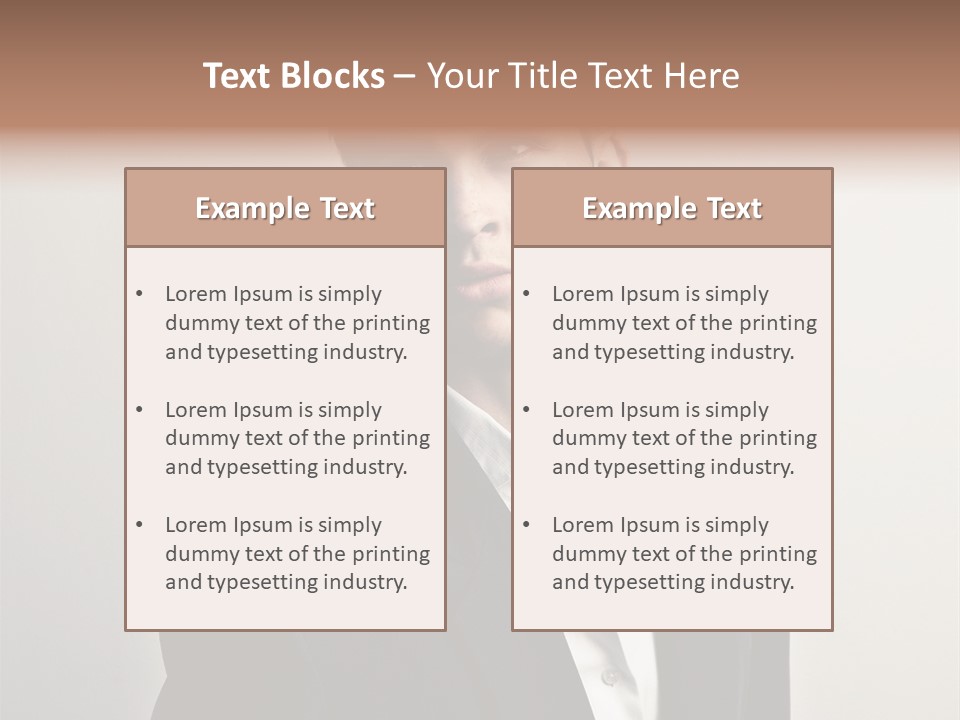 Adult Lifestyle Individuality PowerPoint Template