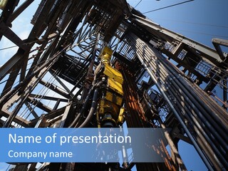 Oilrig Floor Tally PowerPoint Template