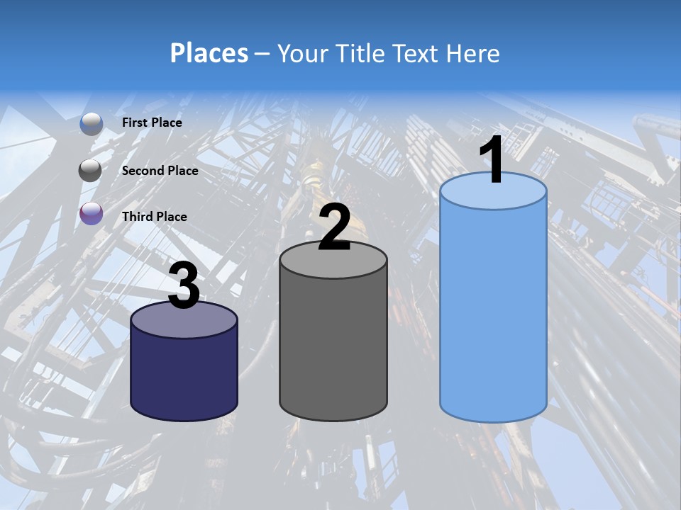 Oilrig Floor Tally PowerPoint Template