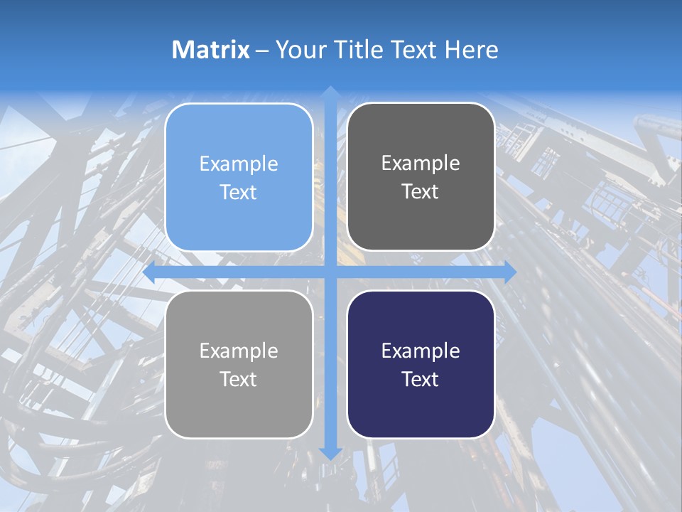 Oilrig Floor Tally PowerPoint Template