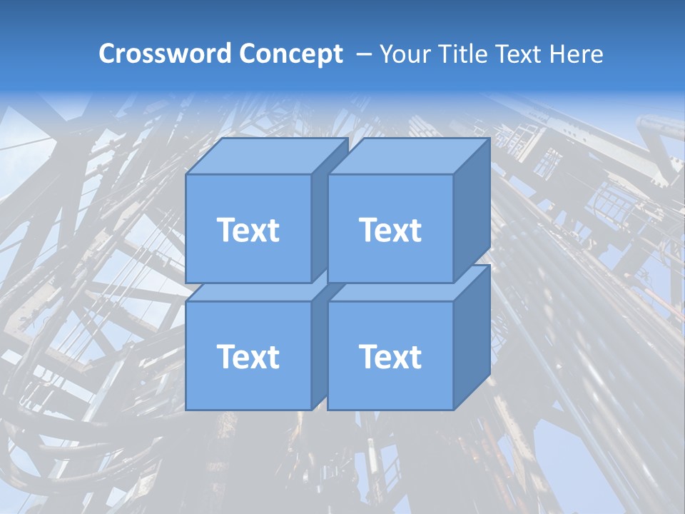 Oilrig Floor Tally PowerPoint Template