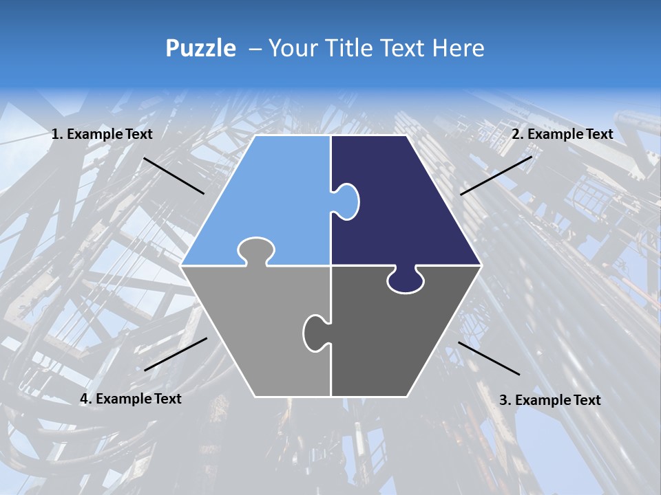 Oilrig Floor Tally PowerPoint Template