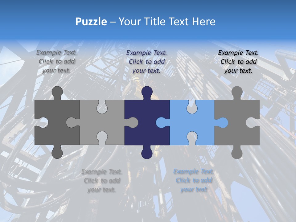 Oilrig Floor Tally PowerPoint Template