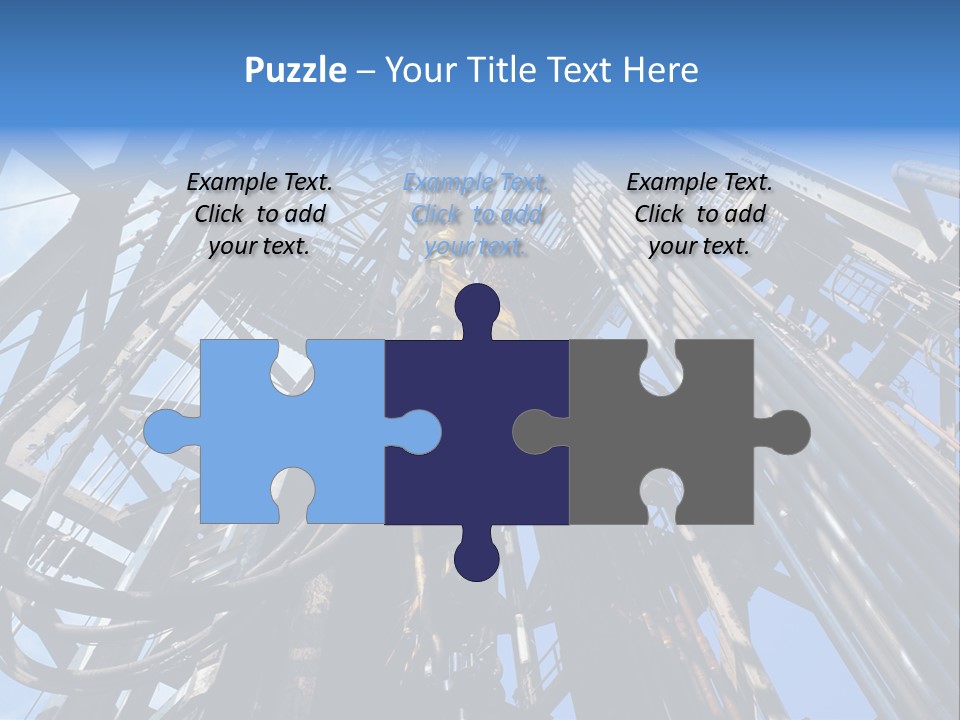 Oilrig Floor Tally PowerPoint Template