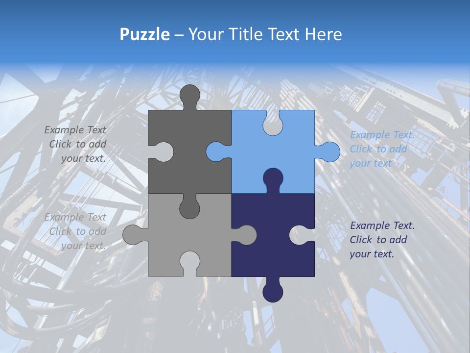 Oilrig Floor Tally PowerPoint Template