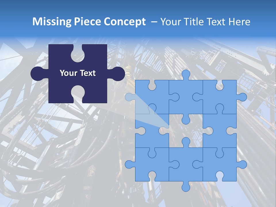 Oilrig Floor Tally PowerPoint Template