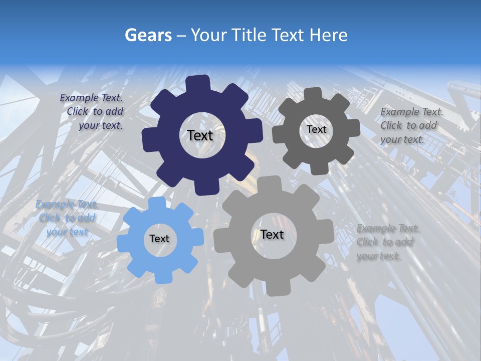 Oilrig Floor Tally PowerPoint Template