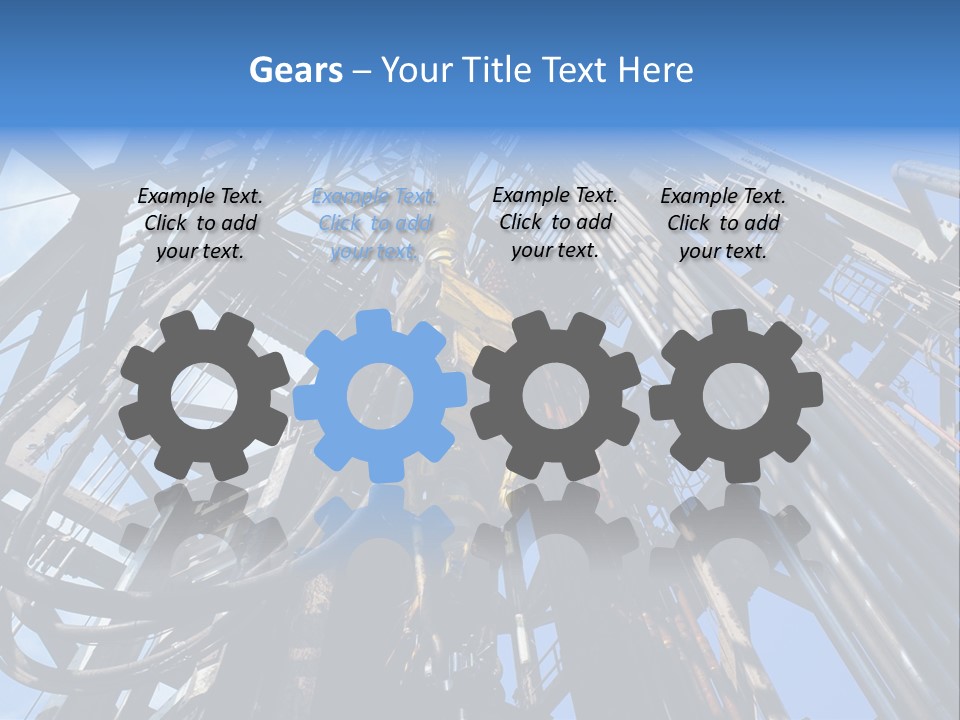 Oilrig Floor Tally PowerPoint Template