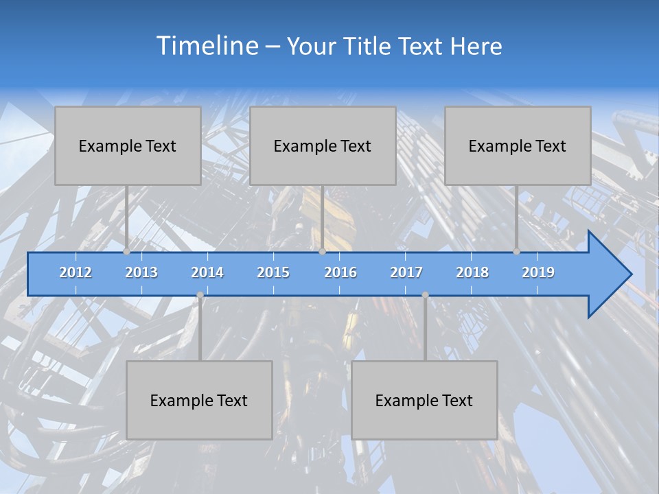 Oilrig Floor Tally PowerPoint Template