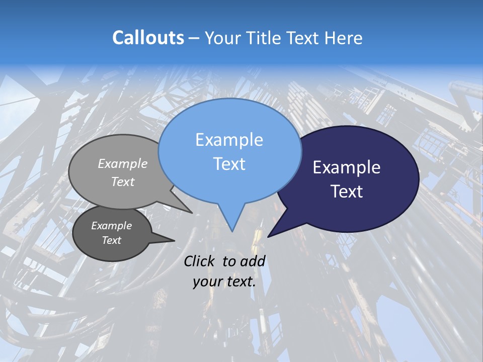 Oilrig Floor Tally PowerPoint Template