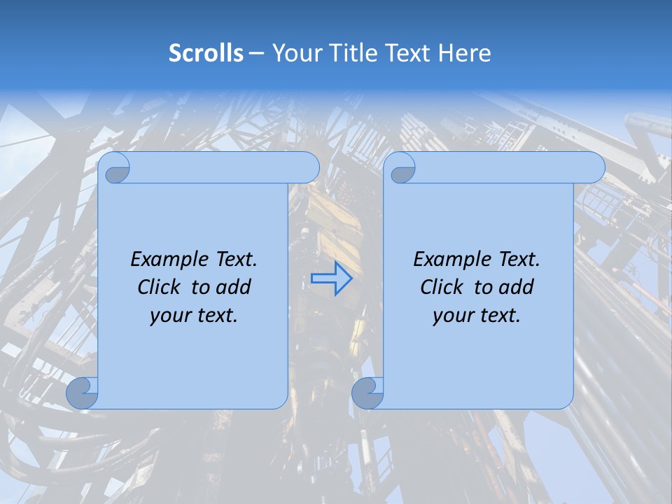 Oilrig Floor Tally PowerPoint Template
