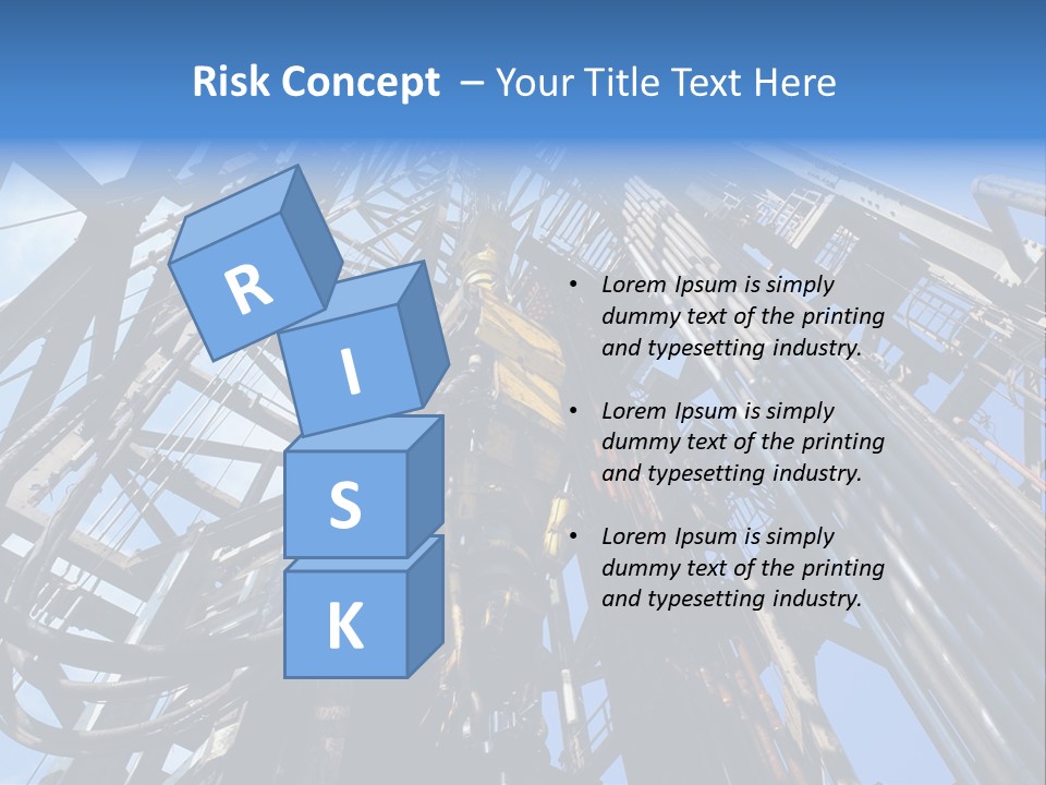 Oilrig Floor Tally PowerPoint Template