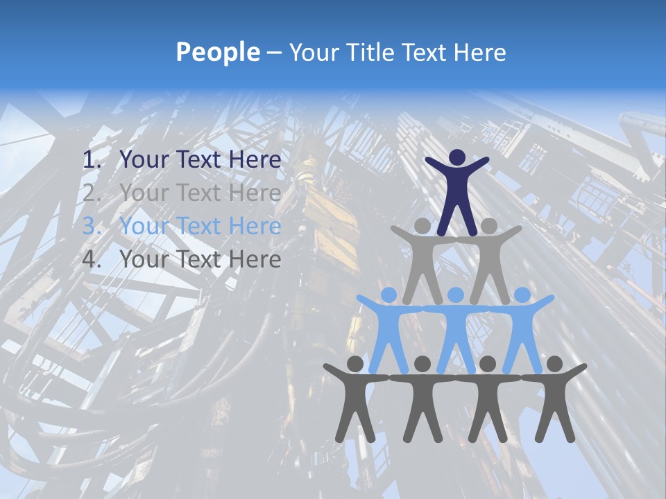 Oilrig Floor Tally PowerPoint Template