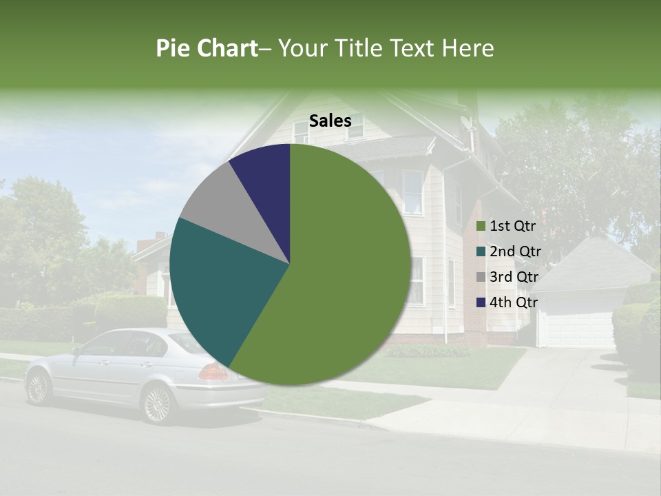Trees Three Style PowerPoint Template