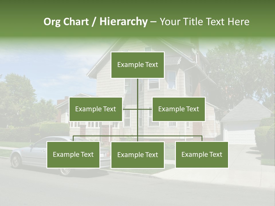 Trees Three Style PowerPoint Template