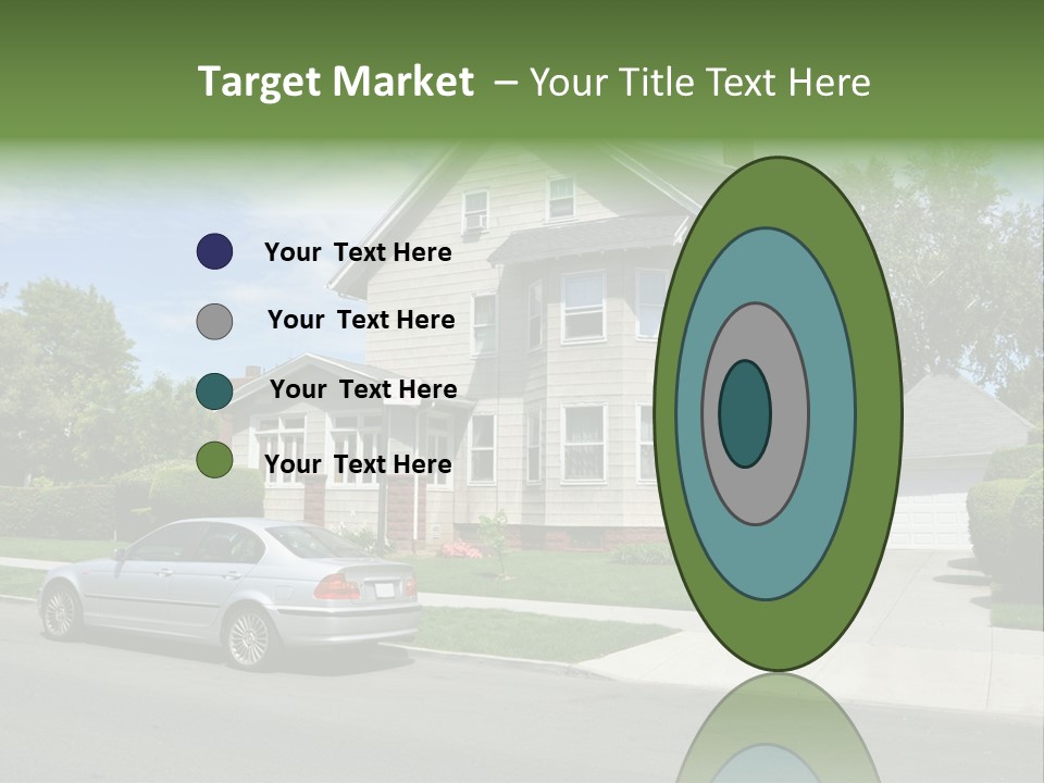 Trees Three Style PowerPoint Template