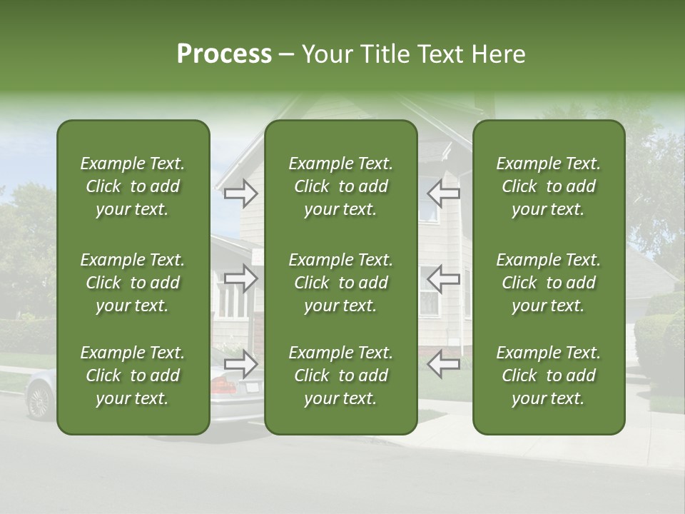 Trees Three Style PowerPoint Template
