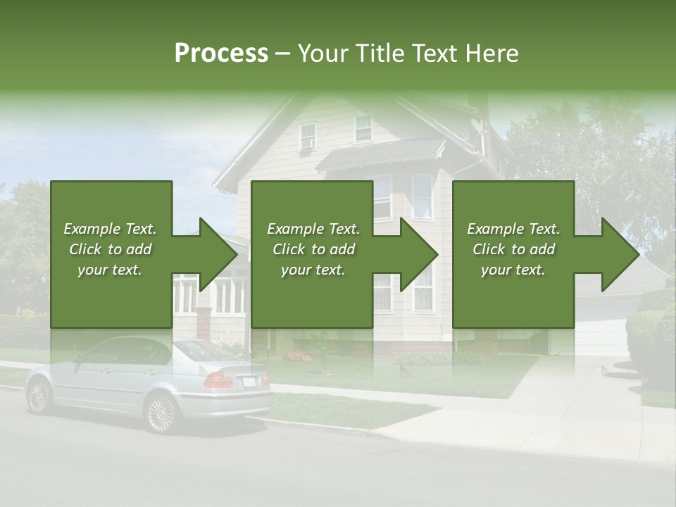 Trees Three Style PowerPoint Template
