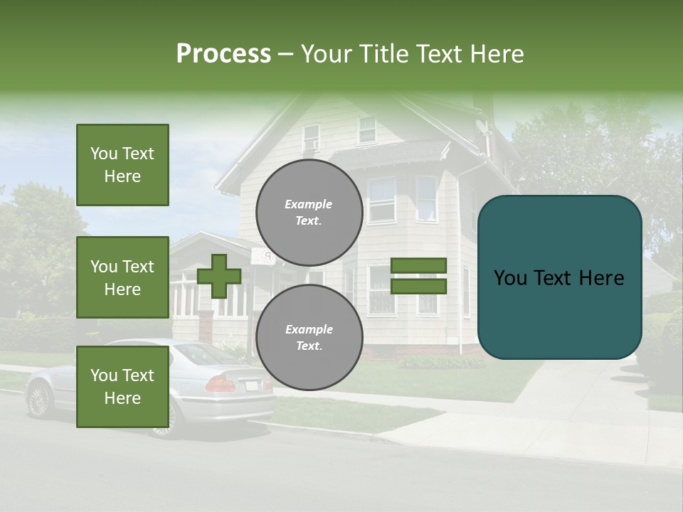 Trees Three Style PowerPoint Template