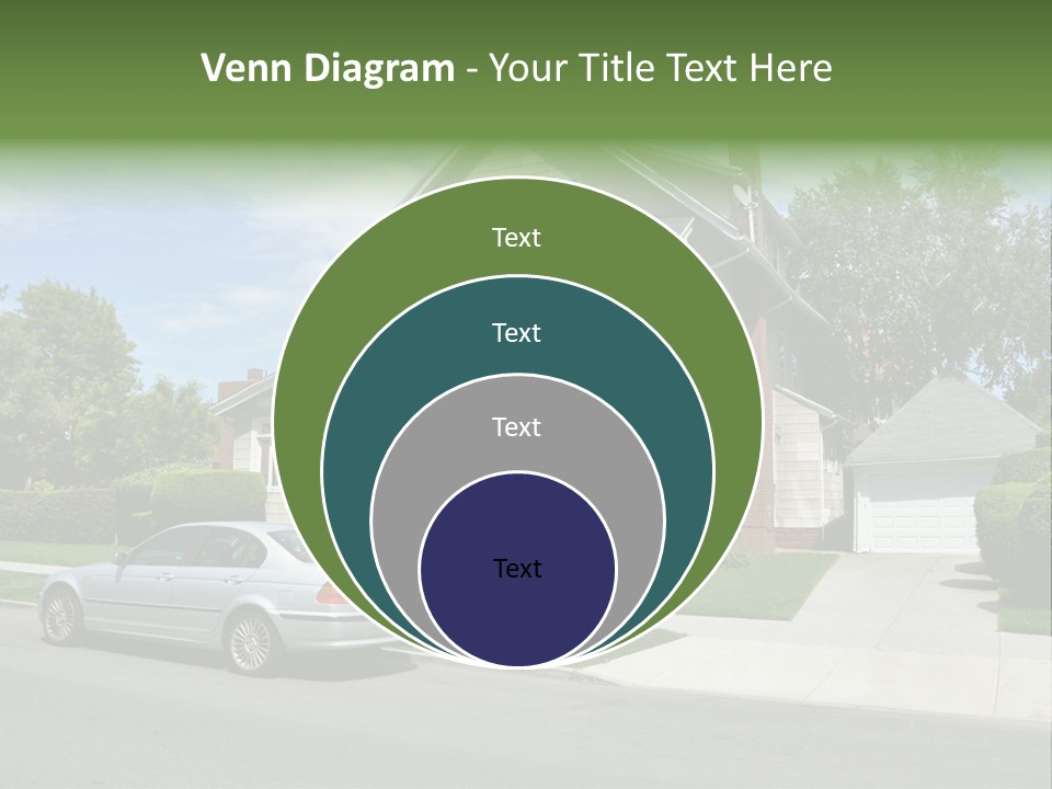 Trees Three Style PowerPoint Template