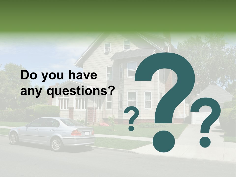 Trees Three Style PowerPoint Template