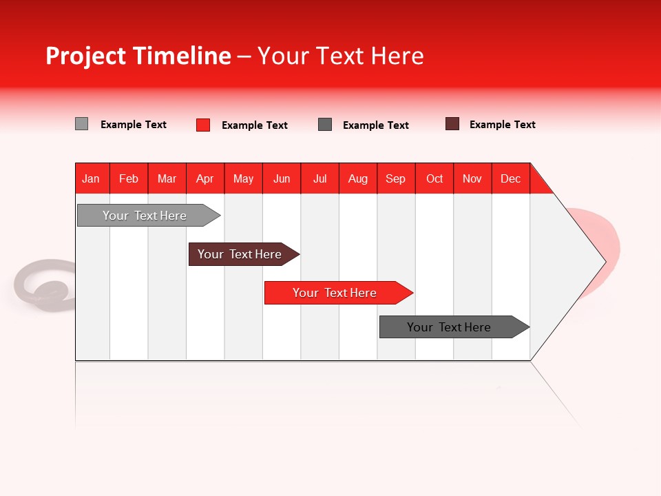 A Fork With A Red Heart On It PowerPoint Template