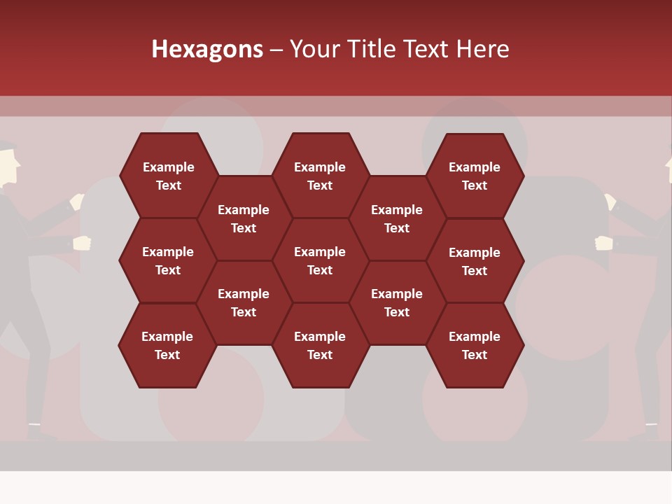 Ladder Teamwork Move PowerPoint Template