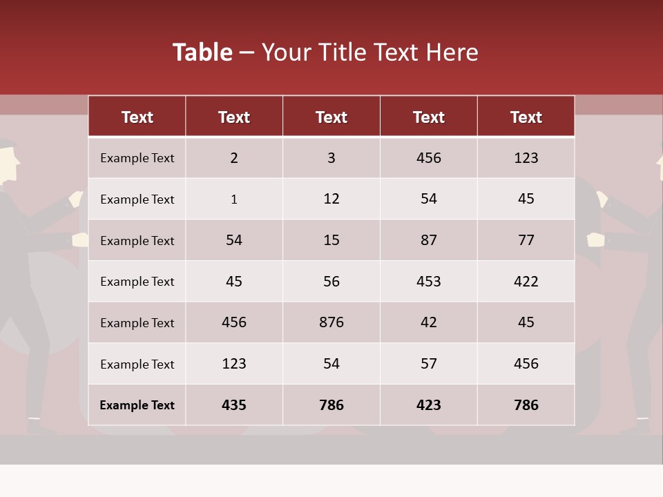 Ladder Teamwork Move PowerPoint Template
