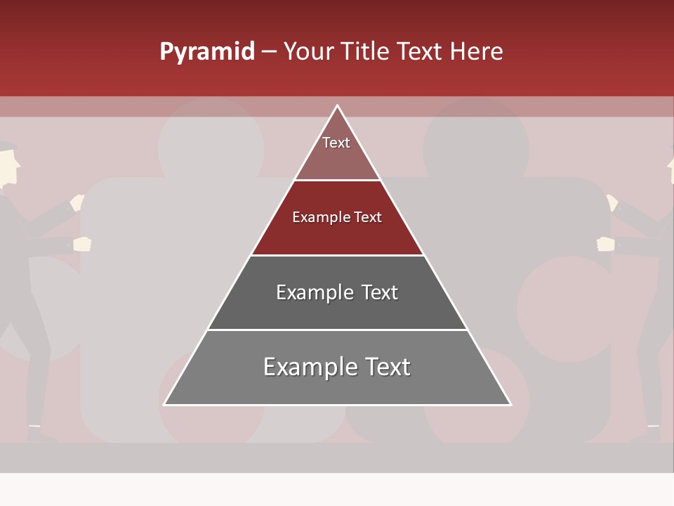 Ladder Teamwork Move PowerPoint Template