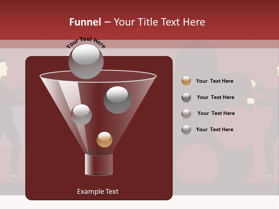 Ladder Teamwork Move PowerPoint Template